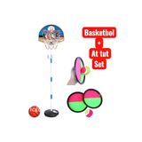 Depomiks Avm Ayarlanabilir Basketbol potası 120 cm + Attut Oyun Eğlence Seti