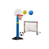 Depomiks Avm Ayarlanabilir Dev Basketbol Potası + Oyuncak Minyatür Kale Ayarlanabilir Çocuk Oyuncakları Depomiks