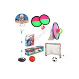 Depomiks Avm Futbol Kalesi + Ayaklı Basketbol Potası- At Tut Yakala Erkek Çocuk Oyuncakları -