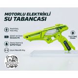 Depomiks Avm Motorlu Elektrikli Su Tabancası – Şarjlı ve Uzun Menzilli Yaz Oyuncağı - Yeşil