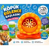 Depomiks Avm Orange Pilli Portakal Köpük ve Baloncuk Makinesi - Solüsyon Dahil