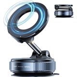 Depozee 360 Derece Dönebilen, Magsafe Uyumlu Vakumlu Telefon Tutuculu Sehpa. Siyah Renklidir.