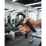 Depozee Ayarlanabilir El Yayı Sayaçlı Paslanmaz Çelik 5–60 kg Direnç