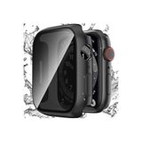 Deppo Trend Apple Watch 44mm Uyumlu Kılıf Ekran ve Kasa Koruma Hayalet/Privacy Gizlilik Özellikli Kasa Koruyucu