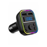 Deppo Trend Araç İçi Bluetooth Kiti Çakmaklık için FM Transmitter USB/Type-C/Flash Bellek/Micro SD/TF Kart/MP3