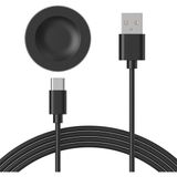 Deppo Trend Huawei Gt2 42MM/46MM Uyumlu Şarj Kablosu Manyetik Kablosuz Hızlı Şarj Aleti Standı - Standart - Siyah