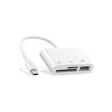 Deppo Trend İpad/macbook/iphone 15/16 Plus/17 Pro Max Uyumlu Type-c To Usb/micro Sd/sd Card Çevirici Dönüştürücü