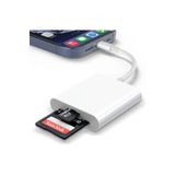 Deppo Trend İphone 14/13/12/11/8/7/6/mini/plus/pro/max Uyumlu Lightning To Sd/micro Sd/tf Kart Okuyucu Çevirici