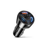 Deppo Trend IPhone/Samsung/Xiaomi/Oppo ve Tüm Telefon Tablet Uyumlu 55W PD Q.C 3.0 Hızlı Araç Şarj Adaptör