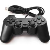 Deppo Trend Ps3/pc/windows 11/10/8/7 Roblox/steam/retropie Uyumlu Doubleshock Oyun Kol USB Tak Çalıştır Joystick - Siyah