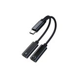 Deppo Trend Samsung Xiaomi Uyumlu Type-c Kulaklık Çevirici Şarj Dönüştürücü Örgü Kablo Bluetooth Gerektirmez