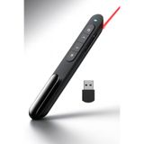 Deppo Trend Wireless Presenter/Kablosuz Lazer Sunum Kalemi Ses Kontrolü PowerPoint Uygulamalar için Uygun İşaret