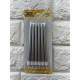Depposite 6li Pasta Mumu Gümüş 13 cm