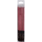 Depposite Doğum Günü Pasta Mumu Pastel 16 cm - 6'lı Kırmızı