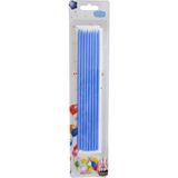 Depposite Doğum Günü Pasta Mumu Pastel 20 cm - 8'li Mavi