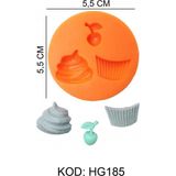 Depposite Gıda Silikon Kalıbı Cupcake