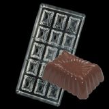 Depposite Polikarbon Çikolata Kalıbı Dikdörtgen Motifli 3X4X1,5 cm