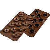 Depposite Silikon Çikolata Kalıbı Çizgili Çörek 11 Li 21 x 10.5 cm