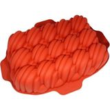 Depposite Silikon Kıvrımlı Pasta Tek Pasta Kalıbı 39.5XX30 cm