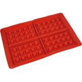 Depposite Silikon Waffle Kalıbı (4 Porsiyon) 12.5x8.3 cm