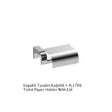 Deppot A1708 F1 Kapaklı Tuvalet Kağıtlığı