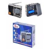 Deprem Çantasına Uygun Taşınabilir El Fenerli 8 Bandlı Radyo Bluetooth Usb Tf Kart Destekli Fm Radyo