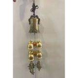 Deprem Zili Çanı Duvar Rüzgar Çanı Zili Feng Shui Ejderha Yılı Metal Borulu Budha Buda Ejderha Çift Balıkobjeli