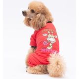 Depresso Kedi Köpek Pijaması - Kedi Köpek Tulumu - Kedi Köpek Kıyafeti - Kırmızı