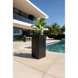 DEQQU TerraGuard Demonte Dikey Metal Saksı - 70x32x32cm Paslanmaz