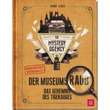 Der Museumsraub: Das Geheimnis des Tigerauges | Interaktives Rätselbuch für Erwachsene mit Steckbriefen, Karte und Beweisübersicht. Kniffliges Rätsel-Geschenk für Knobel-Fans
