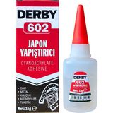 Derby 602 Japon Yapıştırıcı 15 g Cam, Metal, Kauçuk, Alüminyum ve Plastik için