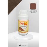 Derby Açık Kahve Süet Ve Nubuk Deri Boyası 250 ml / Süet Nubuk Ayakkabı Boyası