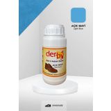 Derby Açık Mavi Süet Ve Nubuk Deri Boyası 250 ml / Süet Nubuk Ayakkabı Boyası