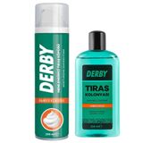 Derby Amber Kokusu Tıraş Seti, Tıraş Köpüğü 200 ml ve Kolonya 250 ml