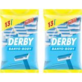 Derby Banyo 13'lü Poşet 2 Paket Tıraş Bıçağı
