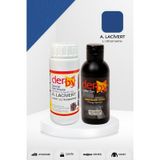 Derby Deri Mont Boyası ve Sabitleme Cilası 100 G Set acik-lacivert