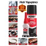 Derby Hızlı Yapıştırıcı Seti 100 Ml 10 Adet Ahşap Ve Plastik Yüzeyler İçin Yüksek Yapıştırma Gücü Düşük Viskozite 100 Ml