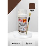 Derby Kanvas - Bez / Kumaş Ayakkabı Boyası 100 ml - Kartela Renkleri - Kahve