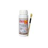 Derby Kanvas - Bez/Kumaş Ayakkabı Boyası 100 ml - ve Uygulama Fırçası (Kırmızı)