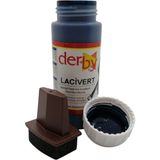 Derby Mont Direksiyon Koltuk Deri Boyası 100 ml ve Saplı Sünger 1 Adet - Lacivert
