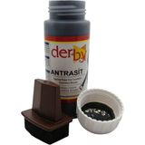 Derby Mont Direksiyon Koltuk Deri Boyası 100ML ve Saplı Sünger 1 Adet - Antrasit