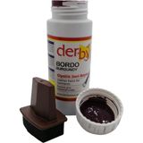 Derby Mont Direksiyon Koltuk Deri Boyası 100ML ve Saplı Sünger 1 Adet - Bordo