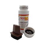 Derby Mont Direksiyon Koltuk Deri Boyası 100ml ve Saplı Sünger 1 Adet Standart Renkler (Koyu Kahve)