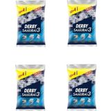 Derby Samurai 3 10+4 4 Adet Tıraş Bıçağı