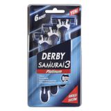 Derby Samurai Platinum 3 Blister 6'lı Tıraş Bıçağı