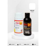 Derby Special Deri Boyası ve Cilası - 2'li Set / Mont - Eşya - Çanta - Cüzdan - Kemer 100 ml - Kartela Renkleri - Beyaz