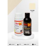 Derby Special Deri Boyası ve Cilası - 2'li Set / Mont - Eşya - Çanta - Cüzdan - Kemer 100 ml - Kartela Renkleri - Fildişi
