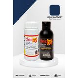 Derby Special Deri Boyası ve Cilası - 2'li Set / Mont - Eşya - Çanta - Cüzdan - Kemer 100 ml - Kartela Renkleri - Koyu Lacivert