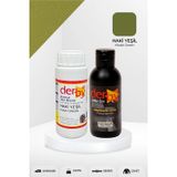 Derby Special Haki Deri Boyası Ve Cilası 100 ml - 2'li Set / Mont Eşya Çanta Deri Boyası