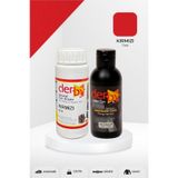 Derby Special Kırmızı Deri Boyası Ve Cilası 100 Ml - 2'Li Set / Mont Eşya Çanta Deri Boyası